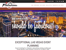 Tablet Screenshot of destination-fabulous.com